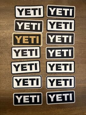 Yeti Sticker Set-14